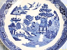 画像11: OB473 Wedgwood ウェッジウッド ウィローパターン モーニングカップ＆ソーサー (11)
