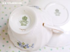 画像14: OB475  Aynsley  エインズレイ 忘れな草 ティーカップ＆ソーサー (14)