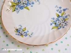 画像13: OB475  Aynsley  エインズレイ 忘れな草 ティーカップ＆ソーサー (13)