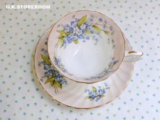 画像8: OB475  Aynsley  エインズレイ 忘れな草 ティーカップ＆ソーサー (8)