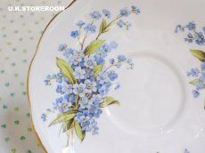 画像11: MB309  Queen Anne   クィーンアン  忘れな草 ティーカップ＆ソーサー (11)