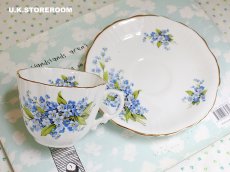 画像3: HA316 Hammersley  ハマースレイ 勿忘草 ティーカップ＆ソーサー (3)