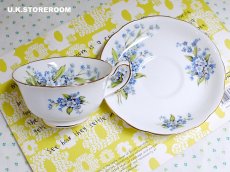 画像3: HA317 Hammersley  ハマースレイ 勿忘草 ティーカップ＆ソーサー (3)