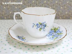 画像6: HA316 Hammersley  ハマースレイ 勿忘草 ティーカップ＆ソーサー (6)