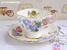 画像4: HA318 Hammersley  ハマースレイ  モーニンググローリー ティーカップ＆ソーサー (4)