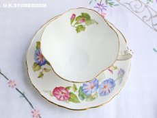 画像8: HA318 Hammersley  ハマースレイ  モーニンググローリー ティーカップ＆ソーサー (8)