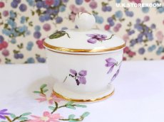 画像6: HA322 Hammersley  ハマースレイ ヴィクトリアンバイオレット トリンケットボックス (6)