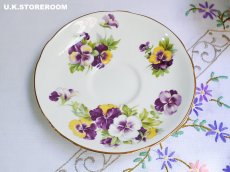 画像10: HA325 Hammersley  ハマースレイ パンジー ティーカップ＆ソーサー (10)