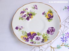 画像10: HA327 Hammersley  ハマースレイ パンジー ティーカップ＆ソーサーA (10)