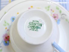 画像14: MB310 Royal Grafton ロイヤルグラフトン   フラワーモチーフ ティートリオ (14)