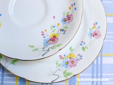 画像13: MB310 Royal Grafton ロイヤルグラフトン   フラワーモチーフ ティートリオ (13)