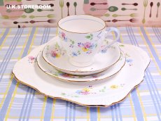 画像5: MB311 Royal Grafton ロイヤルグラフトン   フラワーモチーフ BBプレート (5)