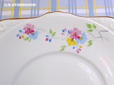 画像4: MB311 Royal Grafton ロイヤルグラフトン   フラワーモチーフ BBプレート (4)