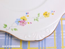 画像3: MB311 Royal Grafton ロイヤルグラフトン   フラワーモチーフ BBプレート (3)