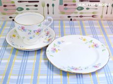 画像3: MB310 Royal Grafton ロイヤルグラフトン   フラワーモチーフ ティートリオ (3)