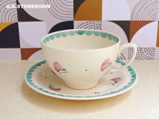 画像5: SC711 Susie Cooper  スージークーパー カーネーション モーニング ティートリオ (5)