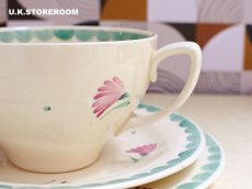 画像9: SC711 Susie Cooper  スージークーパー カーネーション モーニング ティートリオ (9)