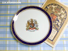 画像2: CO148 Royal Grafton   ロイヤルグラフトン クィーンエリザベス シルバージュビリー プレート (2)