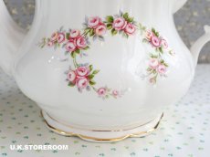 画像10: RA258 Royal Albert  ロイヤルアルバート ディミティローズ ティーポット (10)