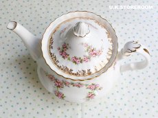画像7: RA258 Royal Albert  ロイヤルアルバート ディミティローズ ティーポット (7)