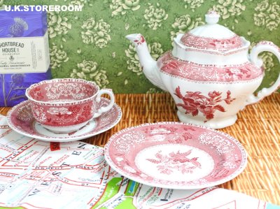 画像1: SPO330 Spode スポード  ピンクカミラ  ティートリオ