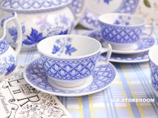 画像2: SPO328 Spode  スポード ゼラニウム ティーカップ＆ソーサー (2)