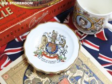 画像1: CO150 Royal Stafford   ロイヤルスタッフォード エリザベス女王 シルバージュビリー ピンディッシュ (1)