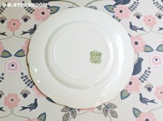 画像8: OB483 Washington Pottery  ワシントンポタリー カントリーシーン ケーキプレート (8)