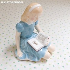 画像11: OB484 Royal Doulton  ロイヤルドルトン フィギュリン〜Alice〜 (11)