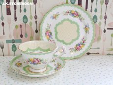 画像6: RA263 Royal Albert ロイヤルアルバート プルデンス ティートリオ (6)