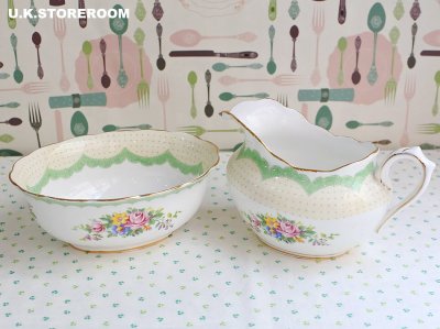 画像1: RA261 Royal Albert ロイヤルアルバート プルデンス 6人用クリーマー