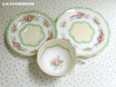 画像5: RA263 Royal Albert ロイヤルアルバート プルデンス ティートリオ (5)