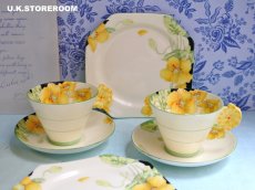 画像3: PA103 Paragon パラゴン アイスランドポピー フラワーハンドル ティートリオ (3)