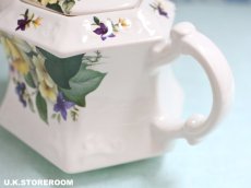 画像10: MB314 Crownford Giftware クラウンフォードギフトウエア スプリングフラワー ティーポット (10)