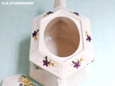 画像13: MB314 Crownford Giftware クラウンフォードギフトウエア スプリングフラワー ティーポット (13)