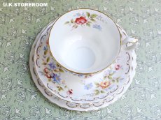 画像13: RA267 Royal Albert  ロイヤルアルバート ジュビリーローズ  ティートリオ (13)
