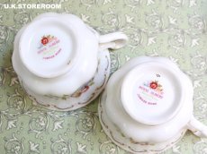 画像23: RA267 Royal Albert  ロイヤルアルバート ジュビリーローズ  ティートリオ (23)