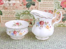 画像8: RA266 Royal Albert  ロイヤルアルバート ジュビリーローズ  クリーマー (8)