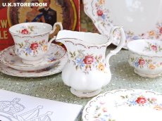 画像1: RA266 Royal Albert  ロイヤルアルバート ジュビリーローズ  クリーマー (1)