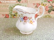 画像2: RA266 Royal Albert  ロイヤルアルバート ジュビリーローズ  クリーマー (2)