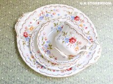 画像7: RA264 Royal Albert  ロイヤルアルバート ジュビリーローズ  BBプレート (7)