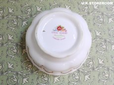 画像11: RA265 Royal Albert  ロイヤルアルバート ジュビリーローズ  シュガーボウル (11)
