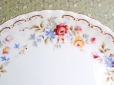画像3: RA264 Royal Albert  ロイヤルアルバート ジュビリーローズ  BBプレート (3)