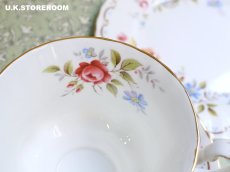 画像15: RA267 Royal Albert  ロイヤルアルバート ジュビリーローズ  ティートリオ (15)