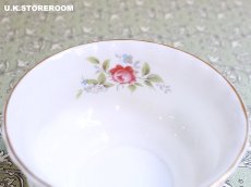 画像7: RA265 Royal Albert  ロイヤルアルバート ジュビリーローズ  シュガーボウル (7)