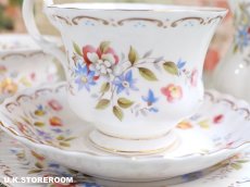 画像12: RA267 Royal Albert  ロイヤルアルバート ジュビリーローズ  ティートリオ (12)