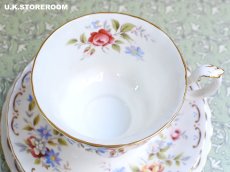 画像14: RA267 Royal Albert  ロイヤルアルバート ジュビリーローズ  ティートリオ (14)