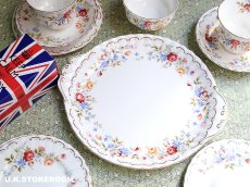画像1: RA264 Royal Albert  ロイヤルアルバート ジュビリーローズ  BBプレート (1)