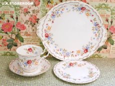 画像6: RA264 Royal Albert  ロイヤルアルバート ジュビリーローズ  BBプレート (6)