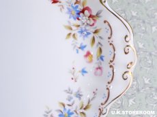 画像4: RA264 Royal Albert  ロイヤルアルバート ジュビリーローズ  BBプレート (4)